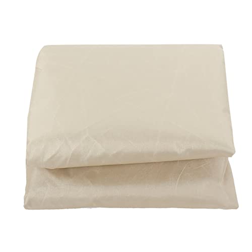 3 Seat Swing Canopy Replacement Top Porch Swings Outdoor Three for Seater Cover 2 Ox Cloth Person Gbsell Patio Chair 4x6 74 12 Width 76inx45in Aosom Canopies Two to Frame Parts (Beige)