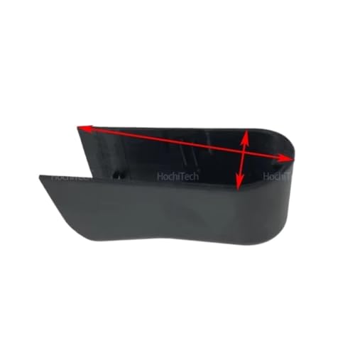 Cubierta de brazo limpiaparabrisas trasero para Benz W164 W166 tuerca tapon 3