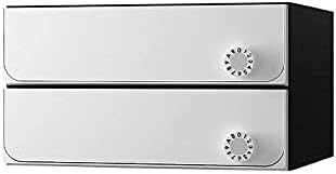 NASTA Post D-All (Dial) KS-MB3102PU-3L-S Front in/Out Indoor Type Stainless Hair Line Body: Depth 11.9 inches (30.2 cm), Main Unit: Height 11.8 inches (30 cm), Main Unit: Width 14.2 inches (36 cm)