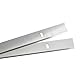 Ninehole 2 Stück HSS Hobelmesser 210mm, 210mm Hobelmesserblätter Passend Für Hobelmaschine Holzbearbeitungsmaschinen, 210 x 16,5 x 1,5mm