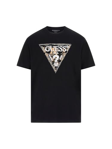 GUESS Men's Eco Short Sleeve Triangle Tee
