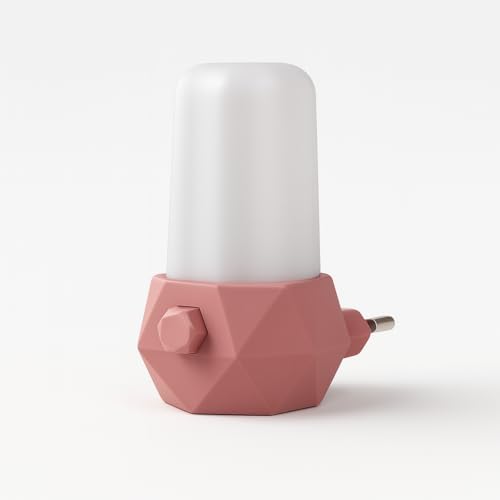 Abajur Luminária de Tomada LED Cristal – Bivolt – Luz Noturna Ele...