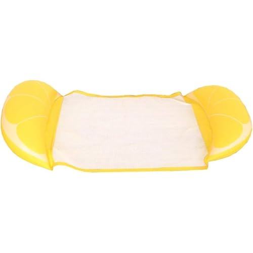 Hamac de piscine gonflable 140x60cm en PVC et mesh nylon LWX