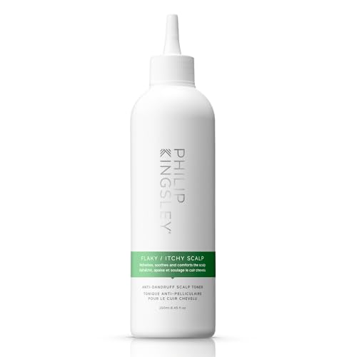 Philip Kingsley | Flaky/Itchy Scalp Toner | Anti Dandruff Toner For Dry And Oily Scalps | Soothing And Calming Scalp Care Products | Refreshes, Relieves, Soothes, And Comforts The Scalp | 250Ml