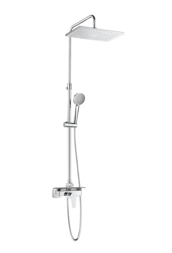 Roca,Even-T,Columna de ducha monomando con repisa,A5A9B90C00