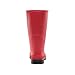 Kamik Stomp Rain Boot for Kids - Waterproof and Warm Felt Footbed, Red - 4 Big Kid