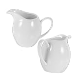 Photo Gallery wekadrin 2pezzi eleganti lattiera ceramica con manico pitcher porcellana per casa e cucina per latte e salse design antiscivolo e versatile Photo Gallery wekadrin 2pezzi eleganti lattiera ceramica con manico pitcher porcellana per casa e cucina per latte e salse design antiscivolo e versatile
