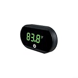 Yhenlovtt Digitales kabelloses Thermometer für Aquarien, mit LCD-Display und Reichweite 0–60 °C,...