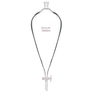 StonyLab 5000 ml Scheidetrichter