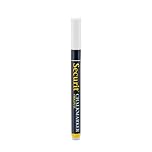 SECURIT - Pennarello A Gesso Liquido - Per Lavagne, Vetro, Metallo, Porcellana, Specchio, Plastica - Punta Fina 1-2mm - Colore Bianco