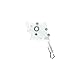 Amazing Drapery Hardware 2 Qty: Universal Low Profile Wand Tilt Control for Horizontal Blinds