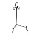 TRIPAR 54531 Small York Platter and Metal Bowl Stand