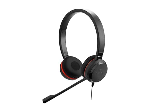 Jabra B2B Evolve 30 II Auricular con Micrófono Estéreo (Sin Controlador USB - Sin Bolsa de Auriculares), Negro