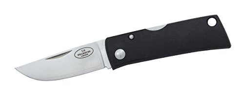 Fallkniven U4 Fine Edge Folding Knife with Zytel Handle Black