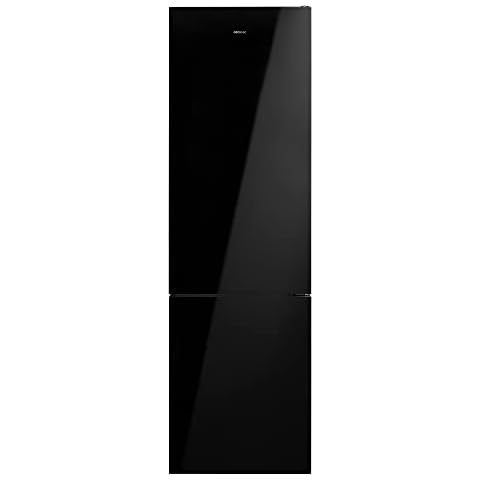 Cecotec Frigorífico Combi Bolero CoolMarket 366 Black Cristal Cover