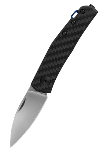 Zero Tolerance 0235 Jens Anso Design with Carbon Fiber Handle CPM 20CV Spear Point Blade Pocketclip Made in USA Black 2.6 Inch Blade