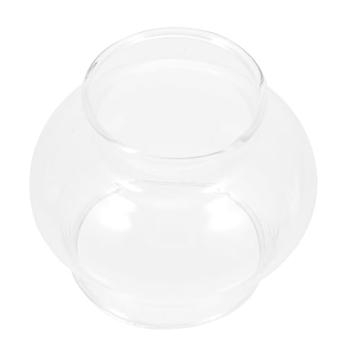 AUTSUPPL Abat-Jour En Verre Pour Lampe À Huile Rétro Couvercle Coupe-Vent Accessoire De Lampe À Kérosène Diffuseur De Lumière Douce Pour Chevet Salon...