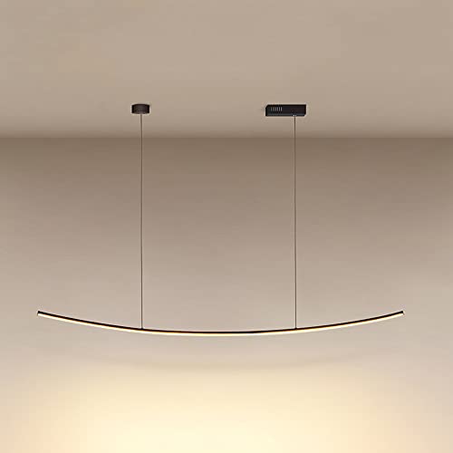 Lampe à suspension moderne avec éclairage réglable LED pour table
