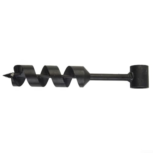 ReachMall Chiave a trivella manuale in acciaio per legno, essenziale per bushcraft e coloni (38 mm)