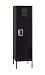 Office Dimensions Personal Locker Storage Cabinet, Black