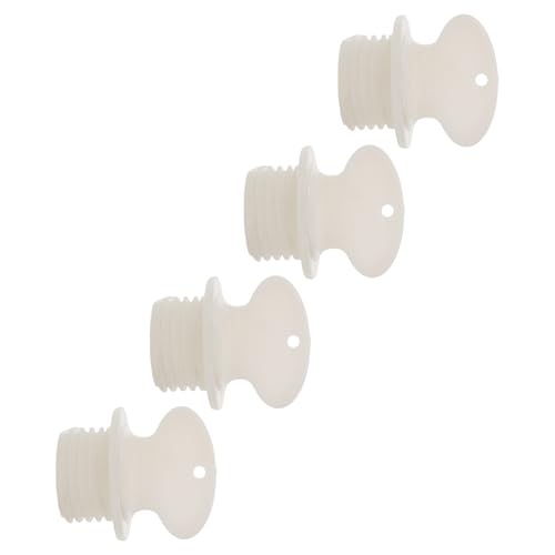 Tapón de bolsa de agua caliente TOYANDONA de 28,5 mm fabricado en PVC resistente, 4 piezas