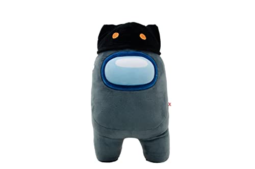 YuMe Among Us Bean Shaped Plushies, Black, 10910_10918