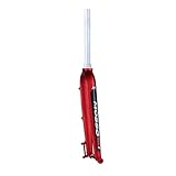Horquilla for bicicletas con freno de disco: Espaciado entre orificios de la columna de freno 74 mm. Se adopta un asiento de montaje de freno de disco del pilar A y la estabilidad de frenado es mejor. Enrutamiento interno, sin cable de freno expuesto, frenos hermosos, más cómodo de conducir.
