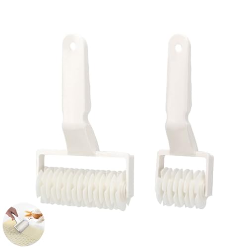 2 PCS Lattice Pastry Cutter Pastry Lattice Cutter Pastry Lattice Roller Cutter for Aerating Bread Pizza Crusts & Crafting Delicate Lattice Designs