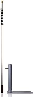 Flagpole-To-Go Ultimate Tailgaters Package with 17' Portable Flagpole