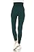 Leggings Depot Women's Maternity Leggings Over The Belly Pregnancy Casual Yoga Tights (Forest Green, Small)
