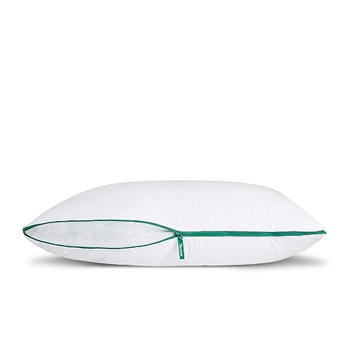 DE BESTE VERSTELBARE TRAAGSCHUIM BEDKUSSEN VOOR NEK- EN RUGSTEUN VOOR ZIJ-, RUG- EN BUIKSLAPERS - STANDAARD/QUEENSIZE