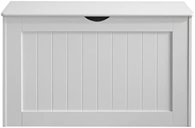 House & Homestyle White Shaker Design Blanket Storage Box H45cm x W76cm x D40cm