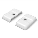 Sintrix Fab 2X Endkappe für Kederleiste Typ Bürstner, Zierkappen Set für Wohnwagen, Caravan, Oldtimer, Werkzeugleiste, Profilabschluss für Keder- und Abschlussleisten