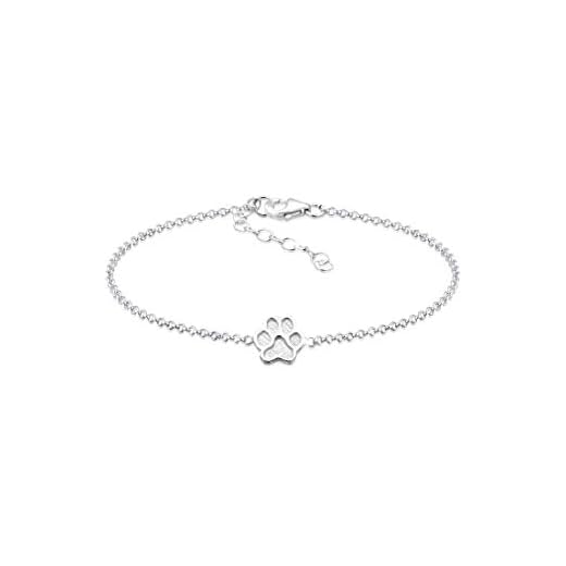 Elli Armband | Damen Pfoten Anhänger | Basic aus 925 Sterling Silber