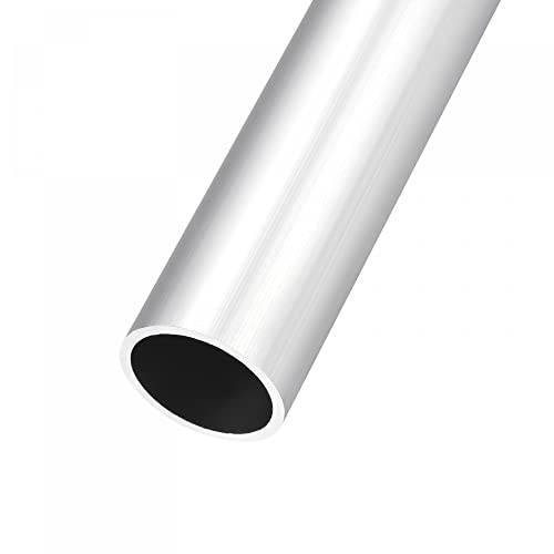 sourcing map 6063 Aluminum Tube (30mm OD x 26mm ID x 300mm L), Aluminum Round Tubing - for Home Furnishing, Machinery, DIY Handicraft