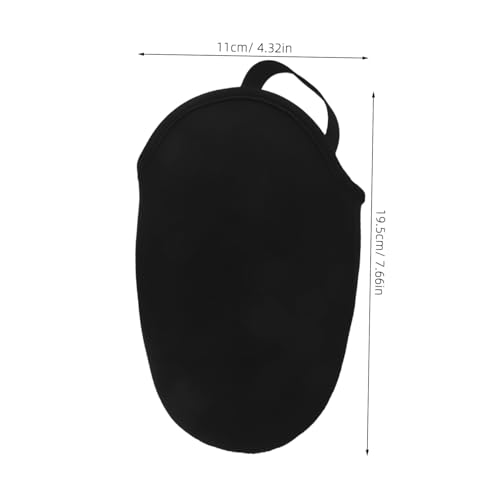 BESPORTBLE 2 piezas de fundas térmicas para zapatillas de ciclismo, impermeables al viento y cálidas, cubremitades y cubre-puntas para bicicleta de montaña y carretera miniatura 2