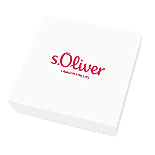 s.Oliver Kette mit Anhänger Edelstahl Herren Halsschmuck, 50+5 cm, Bicolor, Kommt in Schmuck Geschenk Box, 2034952 – Ansicht 4