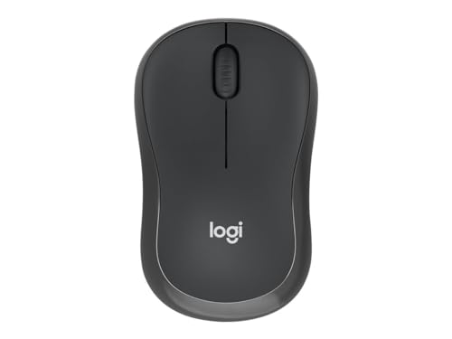 Logitech M240 Silent Bluetooth Mouse Wireless Compact Portable Smooth Tracking 18-Month Battery for Windows macOS ChromeOS Compatible with PC Mac Laptop Tablets - Graphite