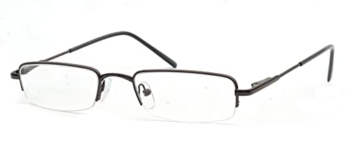 Image of FRESH Reading Glasses | Rectangular half Rim Eyeglasses | For Unisex | Free Size
