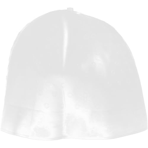 COHEALI Gorro para Teñir el Cabello de Silicona Elástica Orificios, Tamaño Único Adaptable, Color Transparente, Herramienta Profesional para Mechas y Reflejos en Estilo Estilo Aleatorio