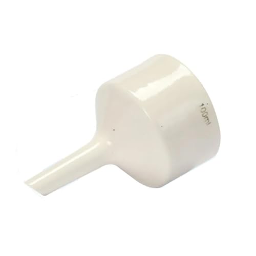 Entonnoir de laboratoire en porcelaine pour le transfert de volumes chimiques