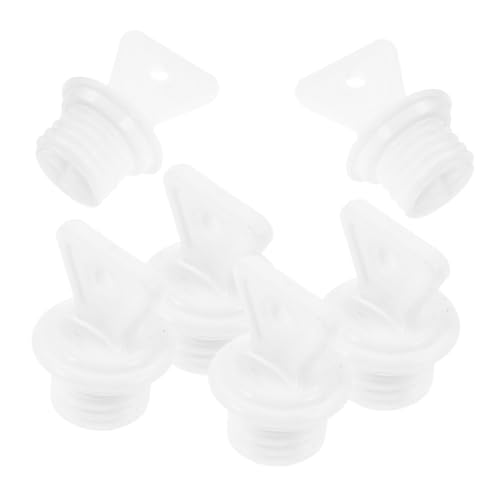 Vaguelly 6 Piezas tapón de goma bitoque tapones pequeño compatible Sello tapón para bolsa de agua caliente bolsas de agua caliente para mujeres botellas de agua de para mujeres caucho