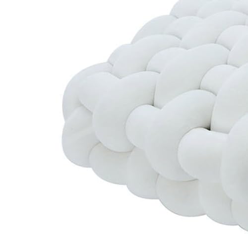 Cojín de suelo con nudos decorativo cómodo y mullido para sofá 5