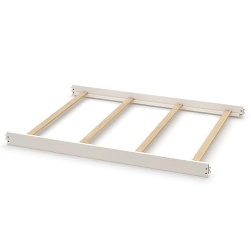 Full-Size Solid Wood Conversion Kit Bed Rails for Evolur Convertible Cribs