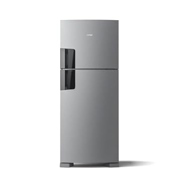 Geladeira Consul Frost Free Duplex com Espaço Flex e Controle Interno de Temperatura 410 litros cor Inox - CRM50FK 110V
