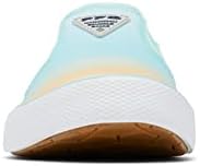 Columbia Women's Slack Water PFG Slip, Gulf Stream/White, 9 | Image 2