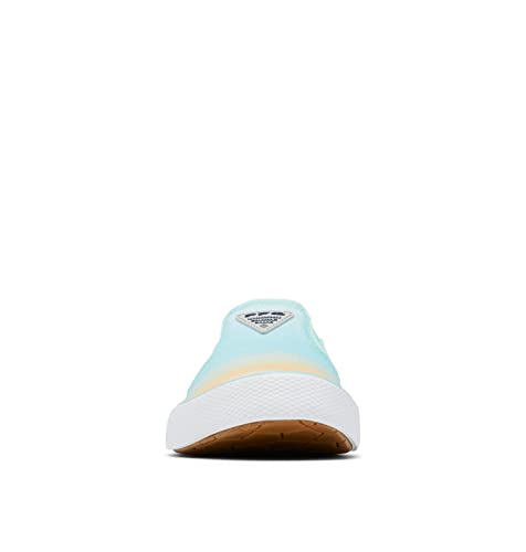 Columbia Columbia Women's Slack Water PFG Slip, Gulf Stream/White, 12