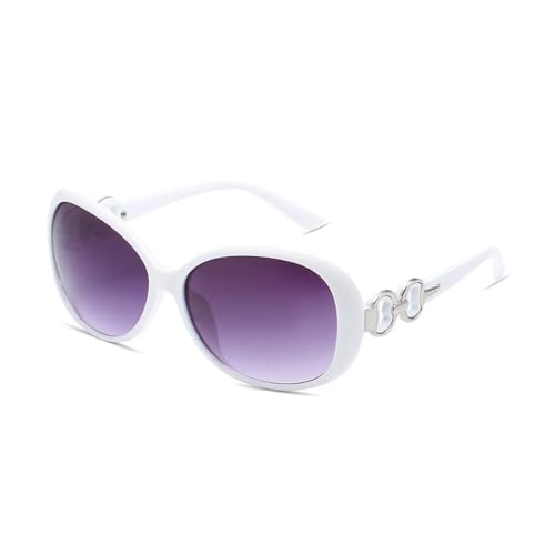 ENSARJOE Sunglasses Vintage Big Frame Ladies Shades UV400