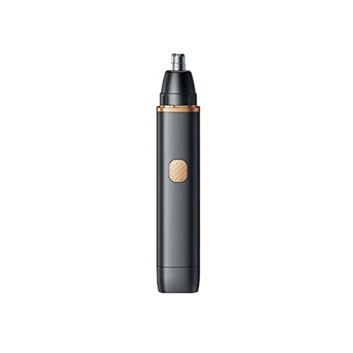 Tondeuse électrique pour poils de nez noire rechargeable XMING hommes et femmes
