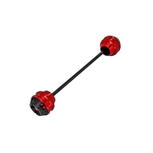 Curseur de collision TMAX 530 protection haut de gamme de fourche d'essieu rouge